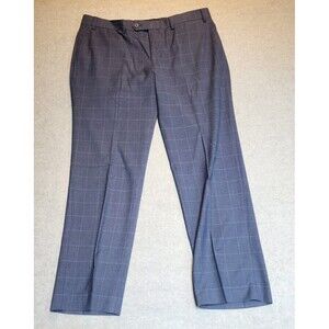 Lauren Ralph Lauren Pants Mens 36x30 Blue Checker Board Dress Pants